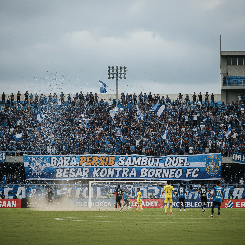Bara Persib Menyambut Duel Besar Kontra Borneo