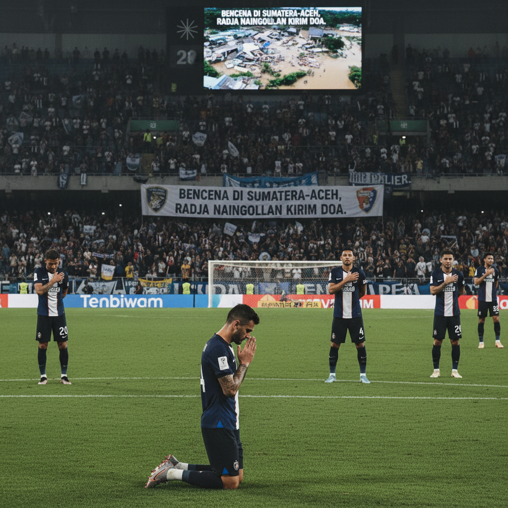 Bencana di Sumatera-Aceh, Radja Nainggolan Kirim Doa